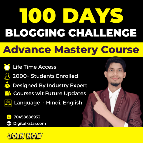 100 DAYS BLOGGING CHALLENGE MASTERY COURSE (1)