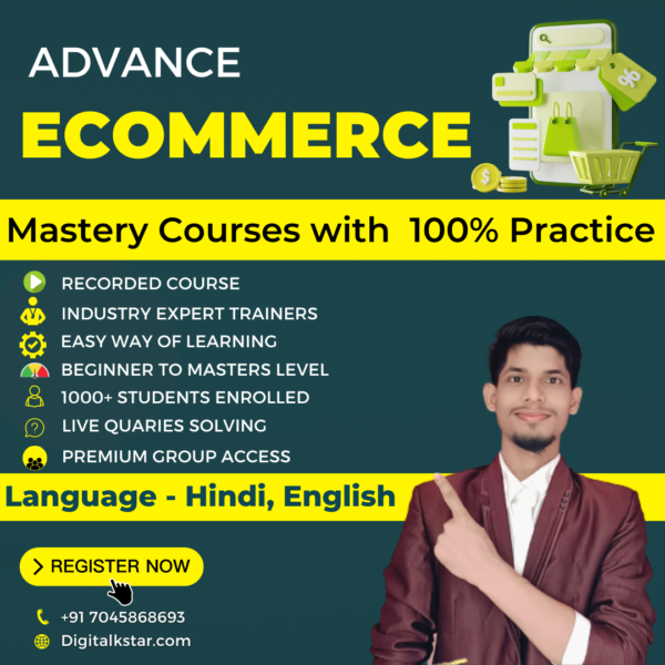 ADVANCE ECOMMERCE MASTERY COURSE